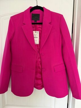 Zara Women's Fuchsia Tailored Blazer size M